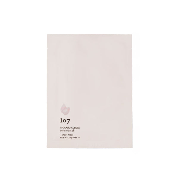 107 Avocado Cuddle Sheet Mask 25g x 5