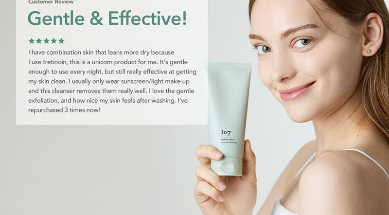 107 Chaga Jelly Low pH Cleanser 120ml