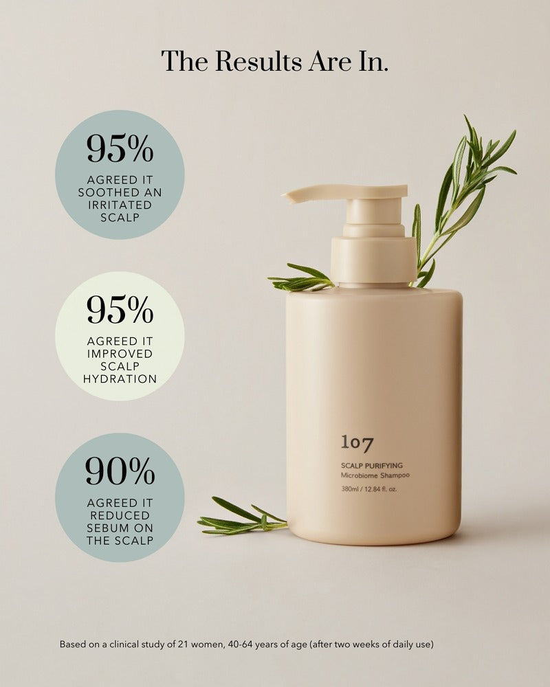 107 Scalp Purifying Microbiome Shampoo (2025 Renewal)