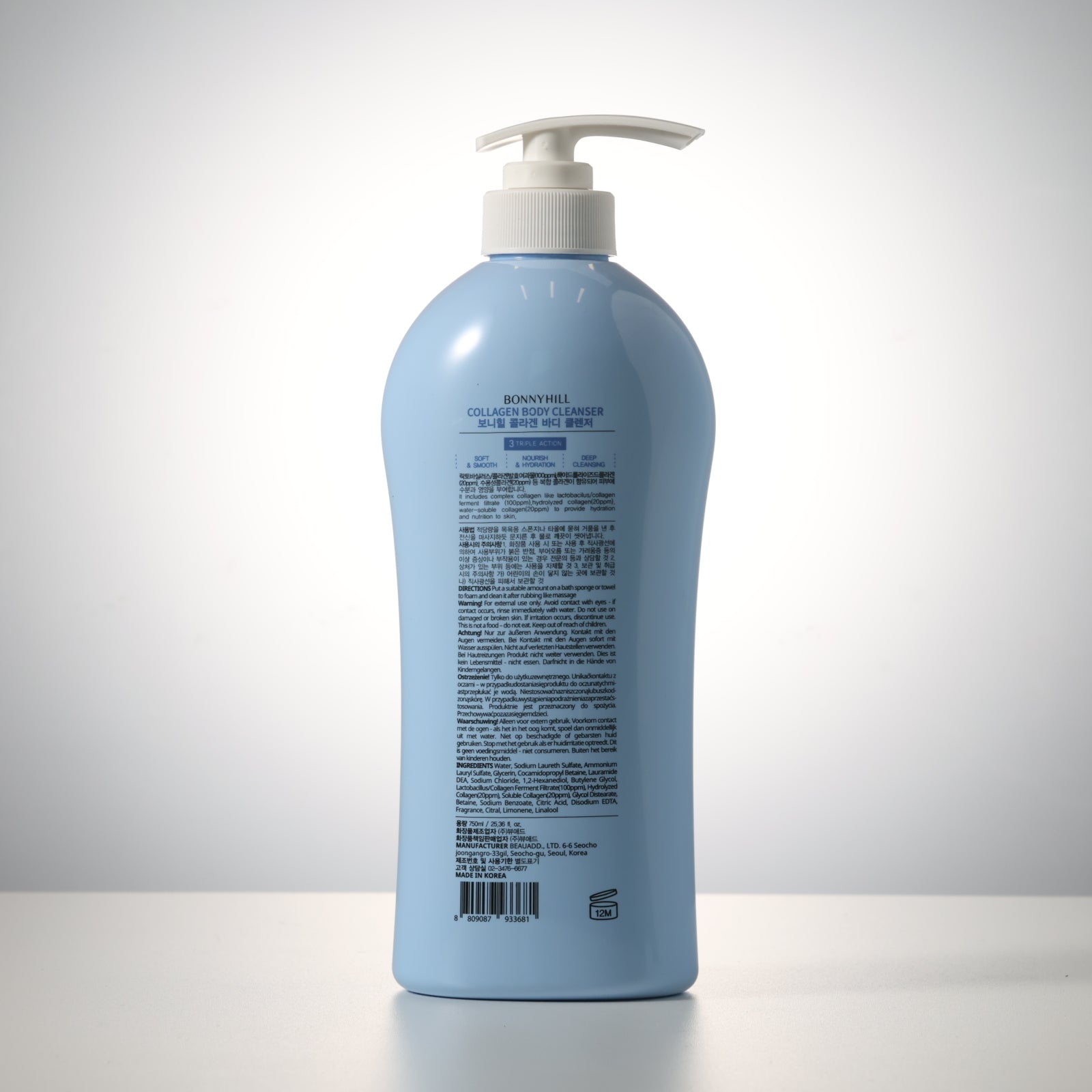 Bonnyhill Collagen Body Cleanser 750ml