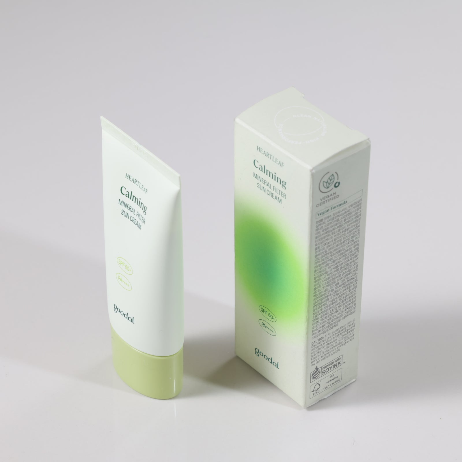 GOODAL Heartleaf Calming Mineral Filter Sun Cream SPF50+ PA++++  50ml