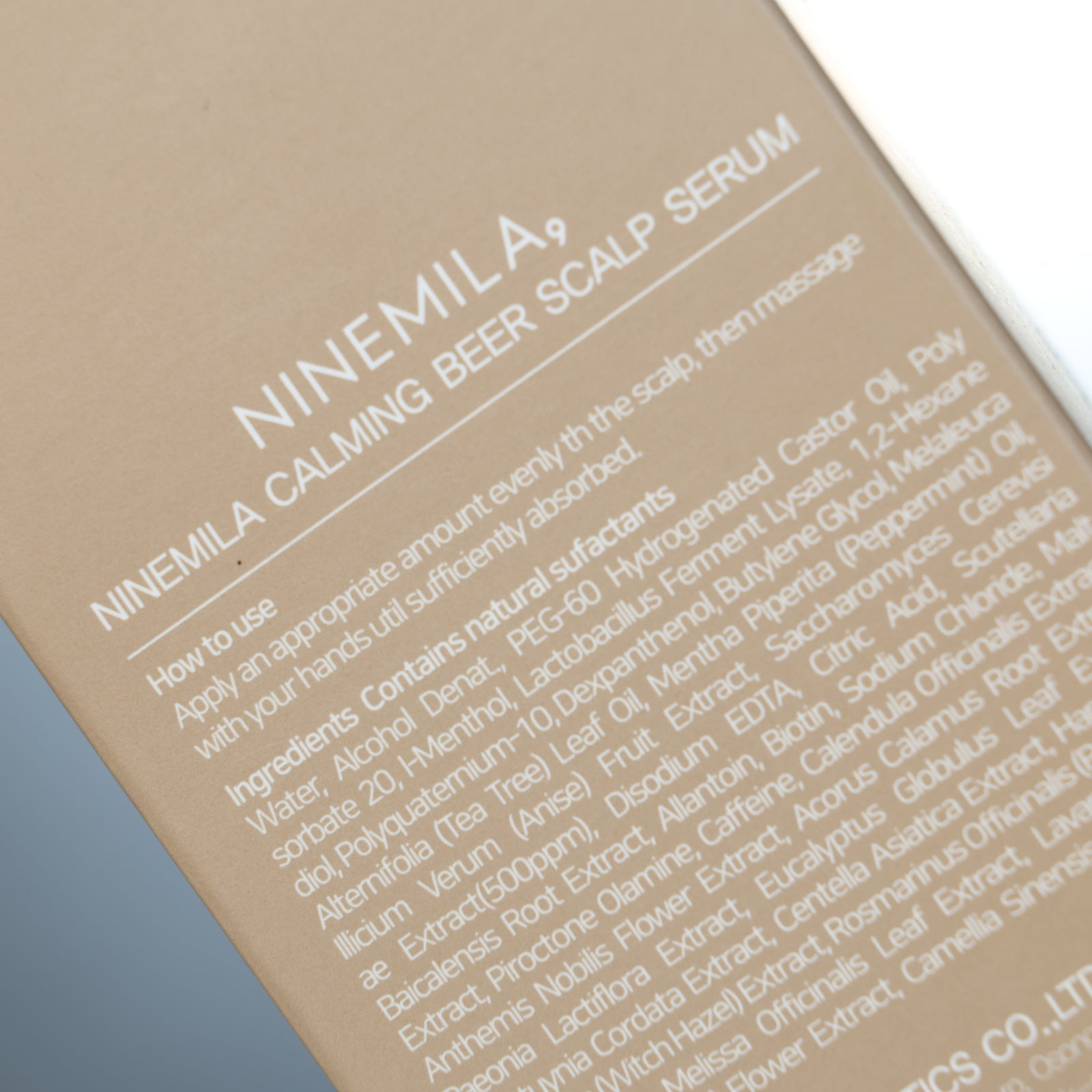 NINEMILA Calming Beer Scalp Serum 120ml