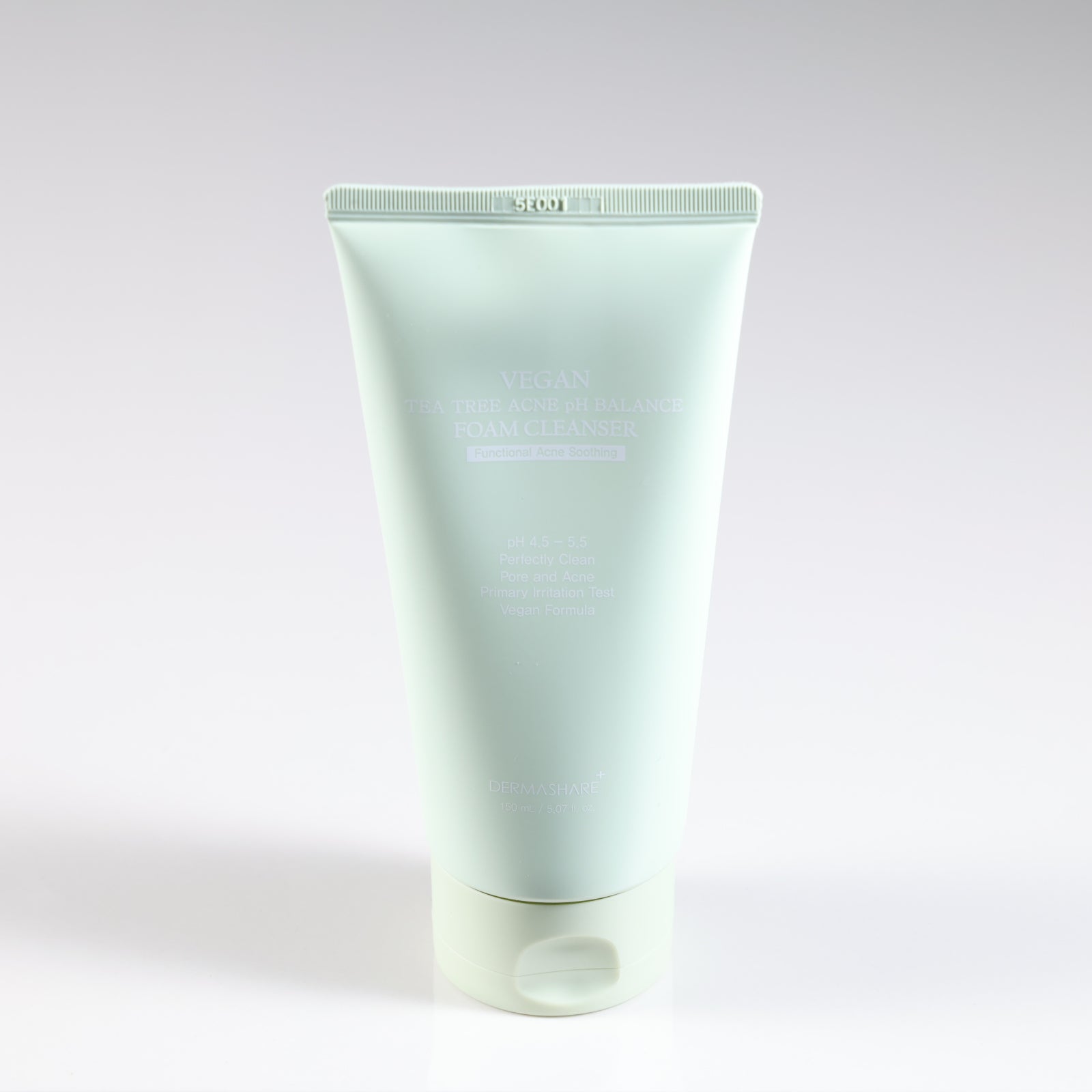 DERMASHARE Vegan Tea Tree Acne pH Balance Foam Cleanser 150ml