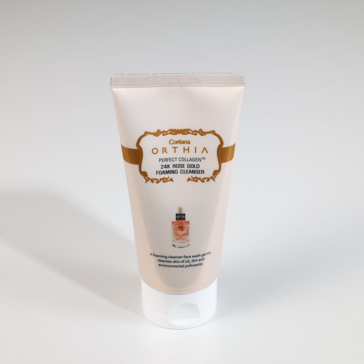 COREANA Orthia Perfect collagen 24K Rose Gold Foaming Cleanser 120ml