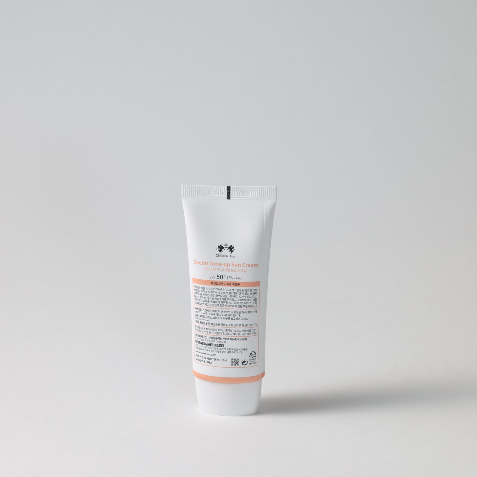 CHRISTIAN DEAN Secret Tone-up Sun Cream SPF50+ PA+++ 70ml