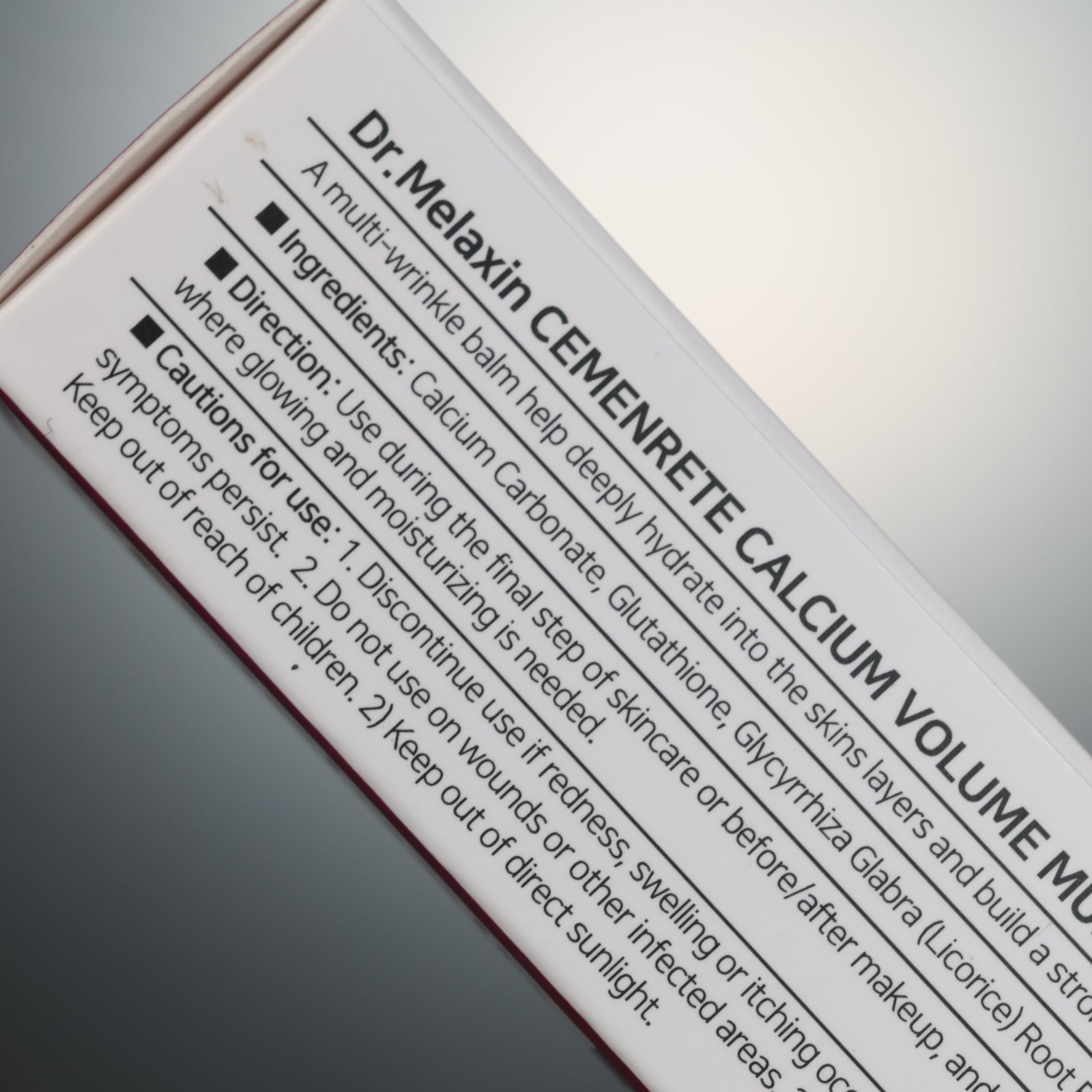 Dr.Melaxin Cemenrete Calcium Volume Multi Balm - 9g