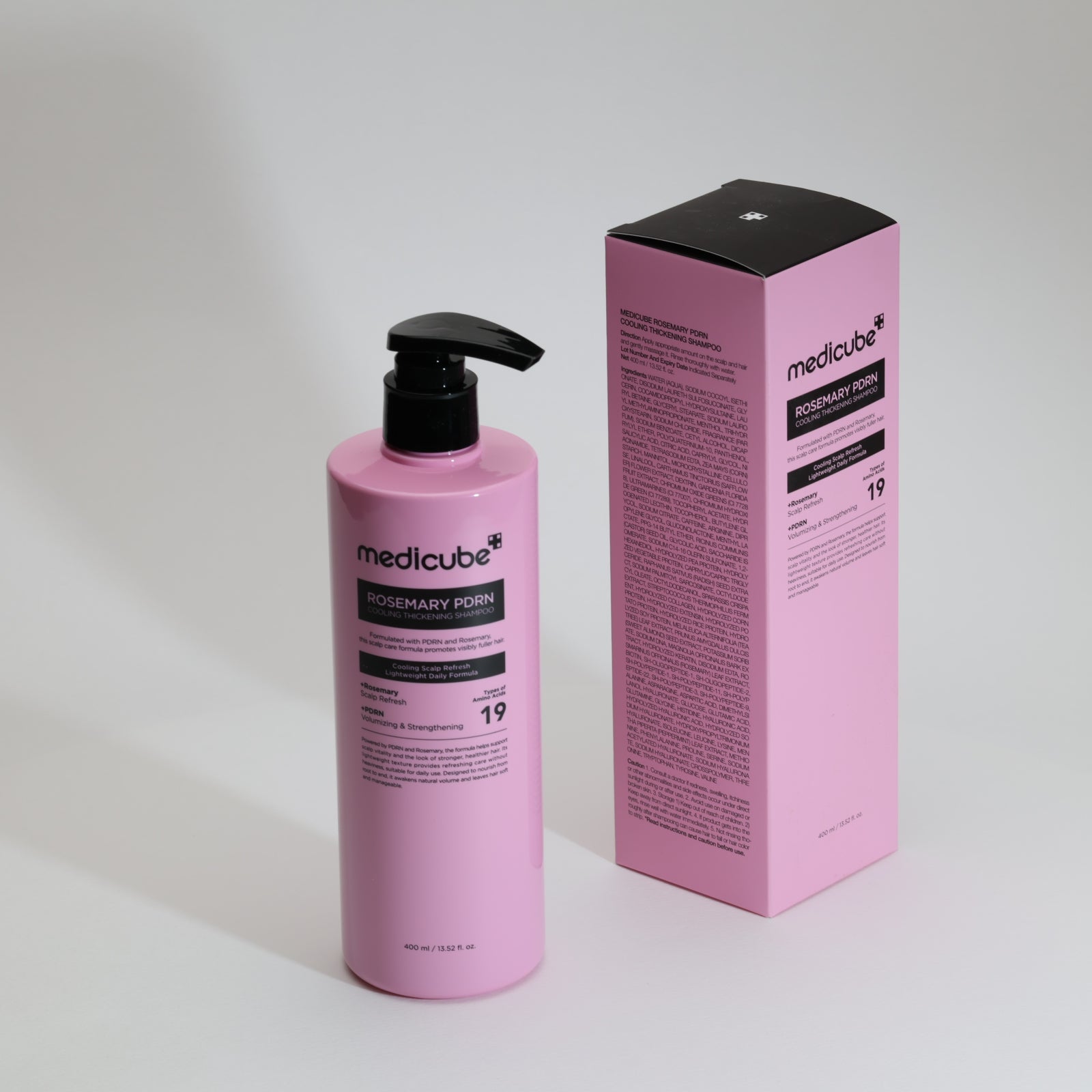 MEDICUBE Rosemary PDRN Cooling Thickening Shampoo 400ml