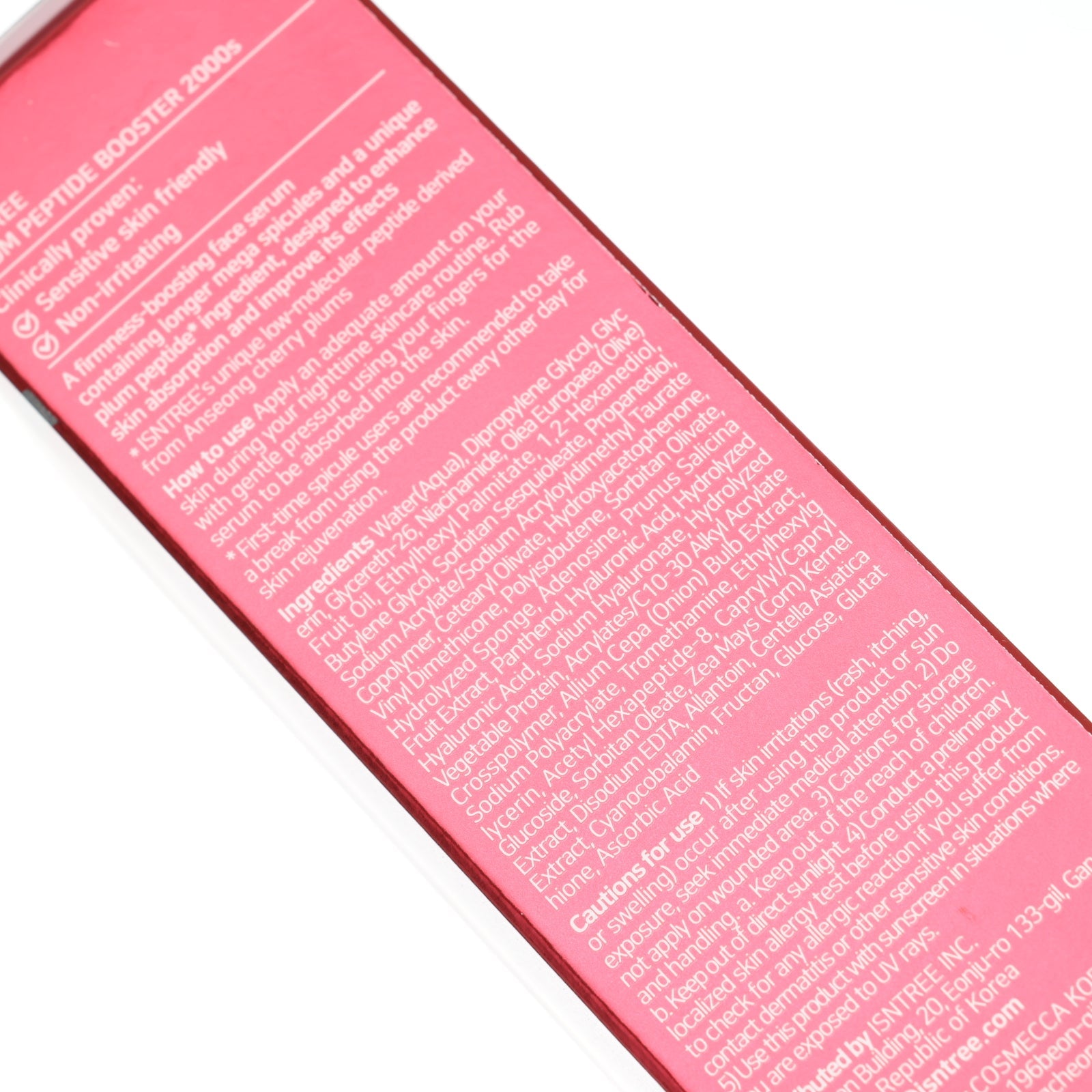ISNTREE Plum Peptide Booster 2000s 50ml