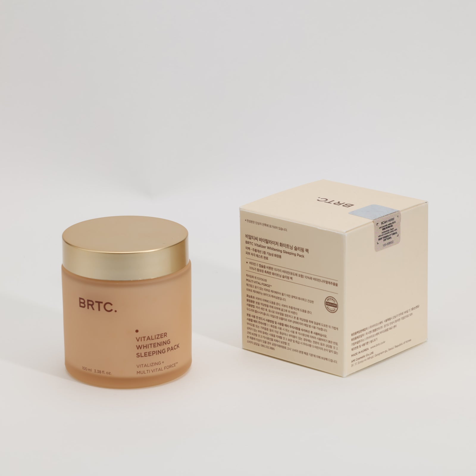 BRTC Vitalizer Whitening Sleeping Pack 100ml