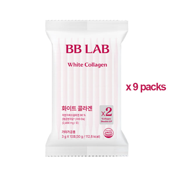 BB LAB White Collagen 9 Packs (3g x 90 Sticks)
