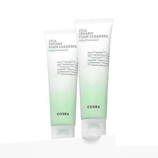 COSRX Pure Fit Cica Creamy Foam Cleanser 150ml+150ml Double Pack