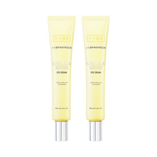 BRINGGREEN Super Lemon Glutathione Eye Cream  30ml + 30ml
