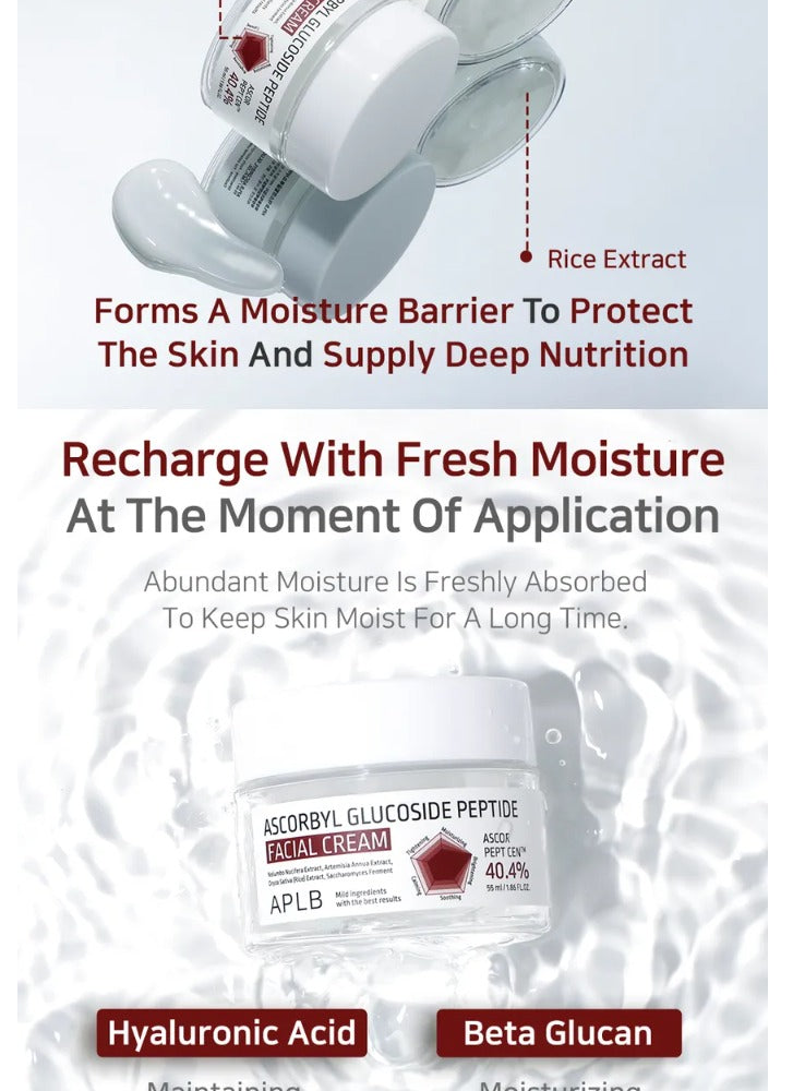 APLB Ascorbyl Glucoside Peptide Facial Cream
