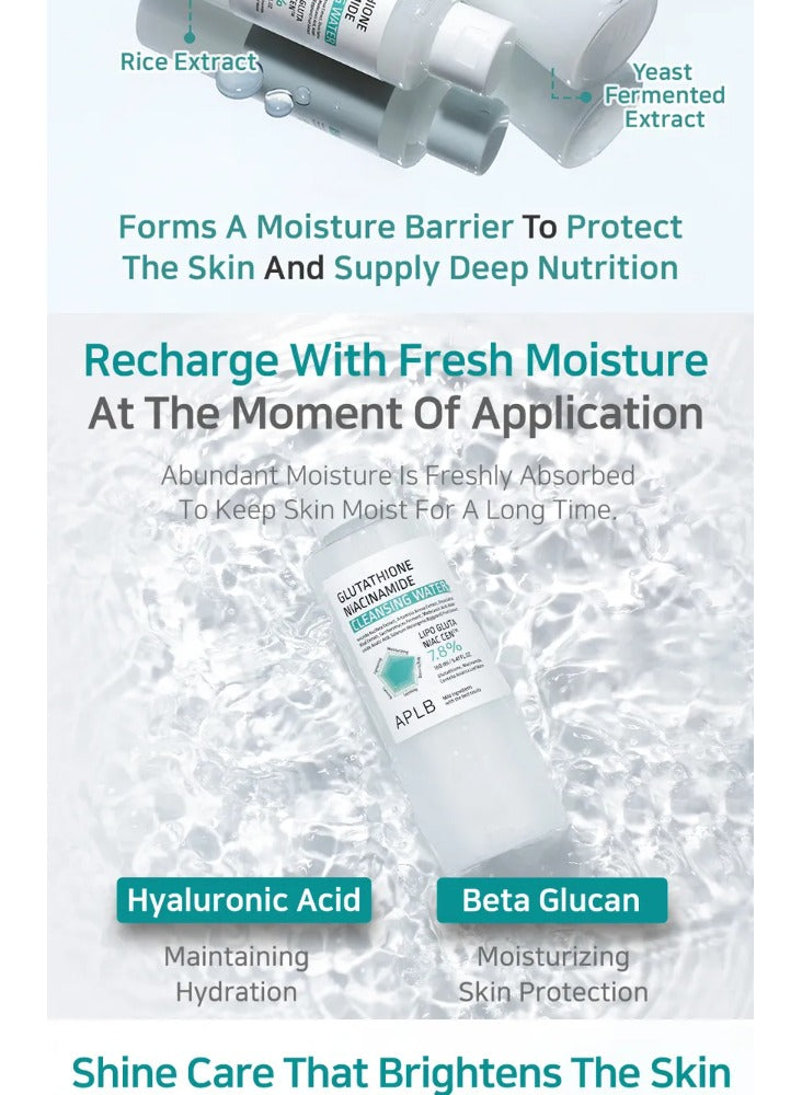 APLB Glutathione Niacinamide Cleansing Water