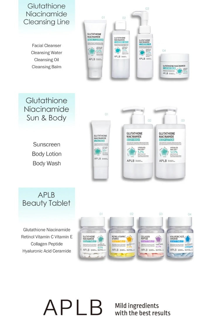 APLB Glutathione Niacinamide Cleansing Water