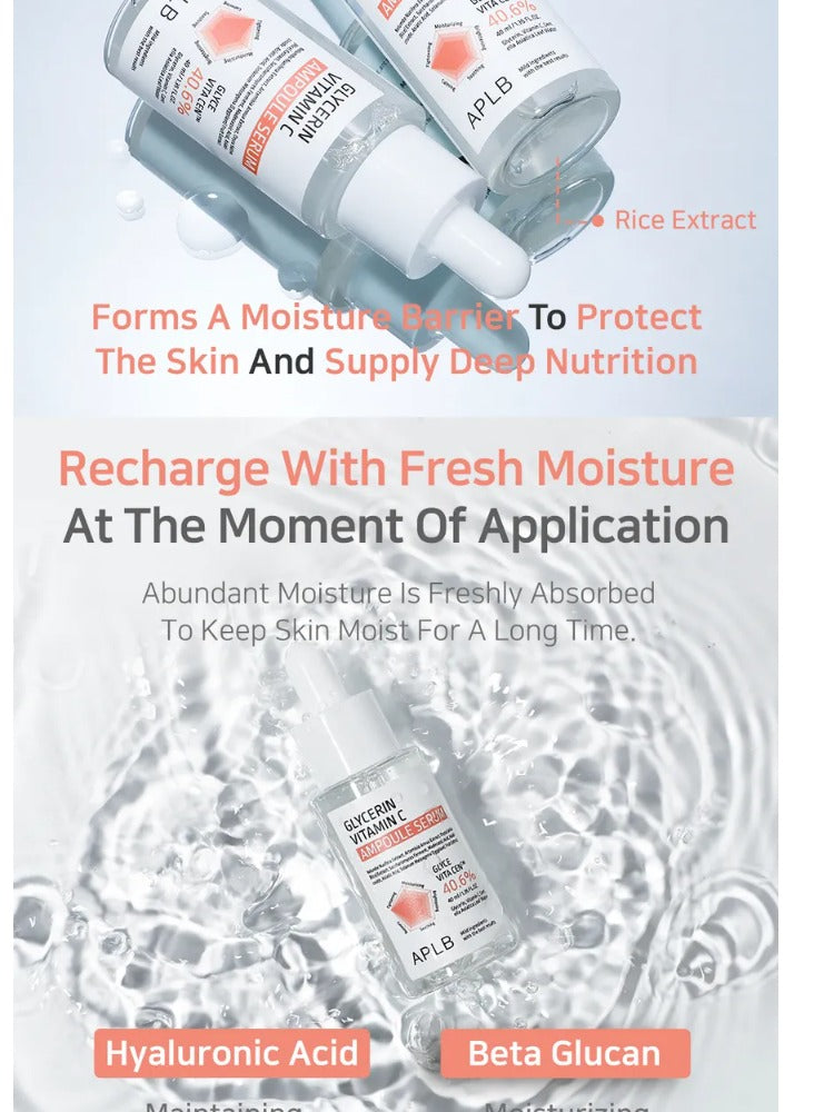 APLB Glycerin Vitamin C Ampoule Serum 40ml