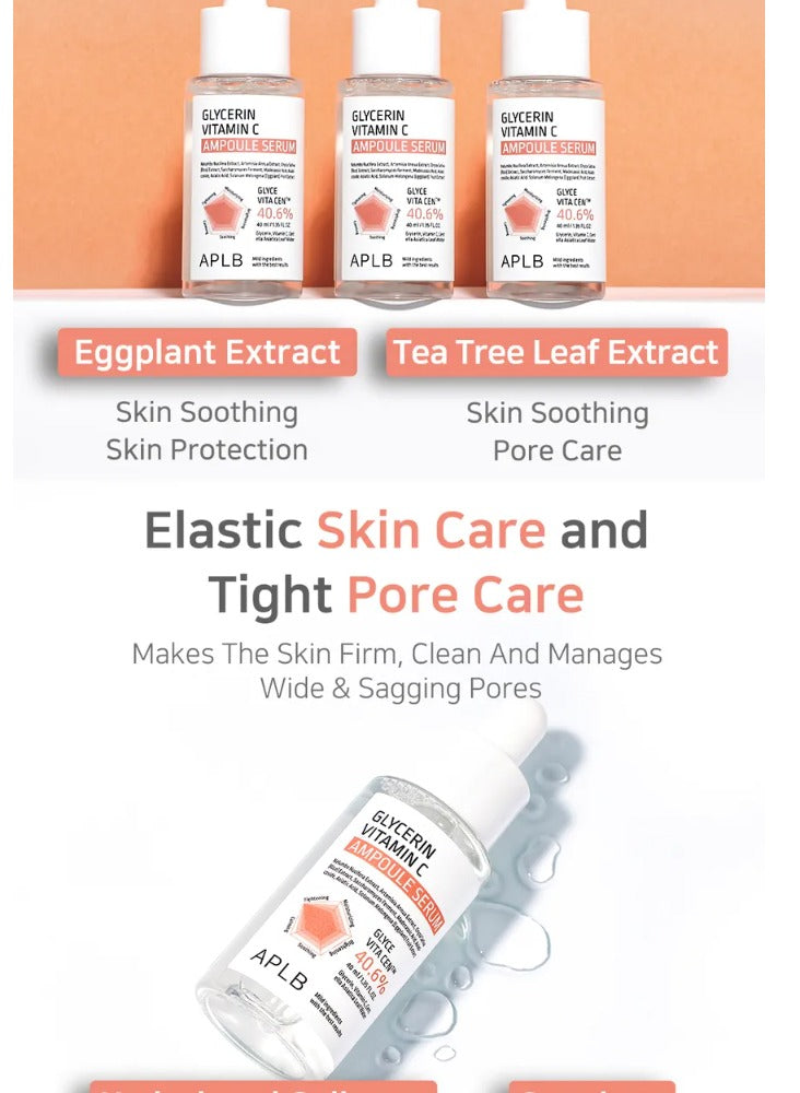 APLB Glycerin Vitamin C Ampoule Serum 40ml
