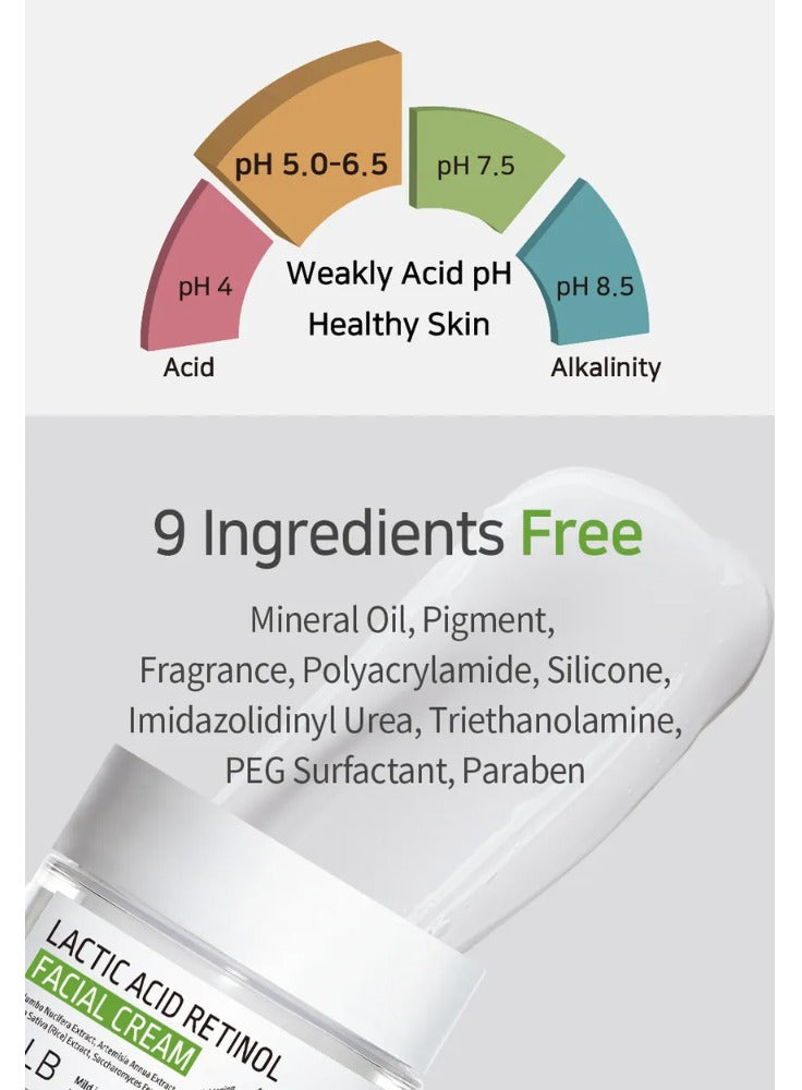APLB Lactic Acid Retinol Facial Cream 55ml