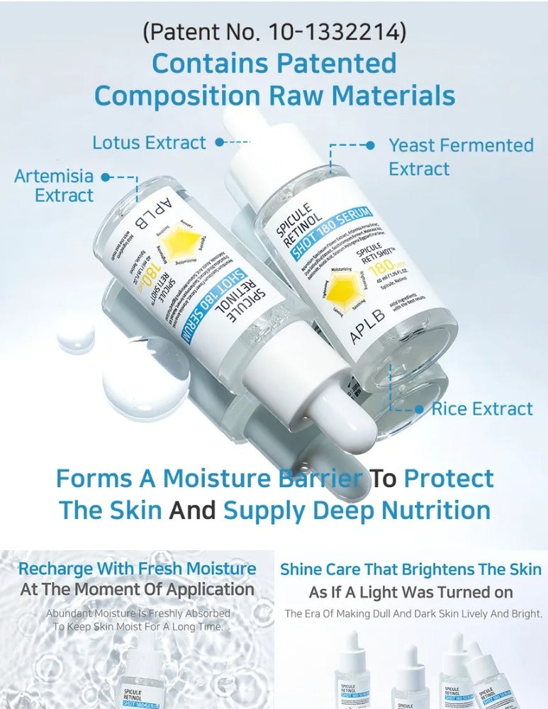 APLB Spicule Retinol Shot 180 Serum