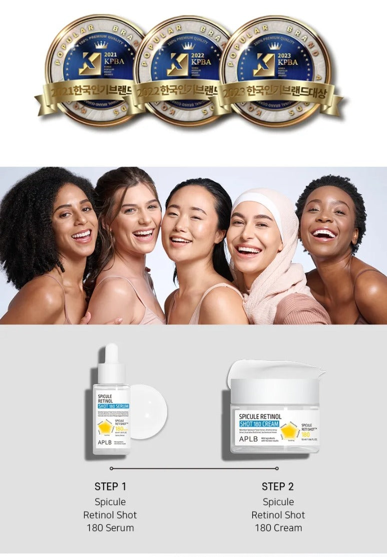 APLB Spicule Retinol Shot 180 Serum