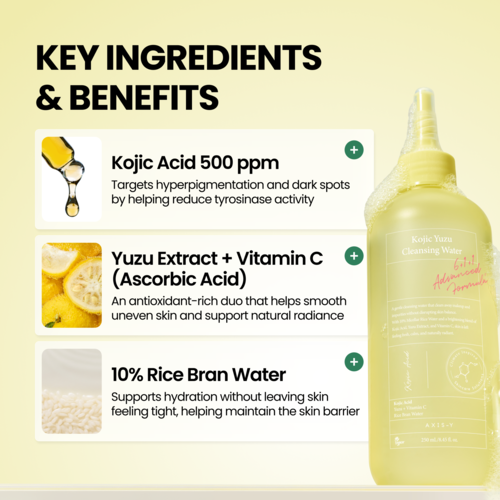 AXIS-Y Kojic Yuzu Cleansing Water
