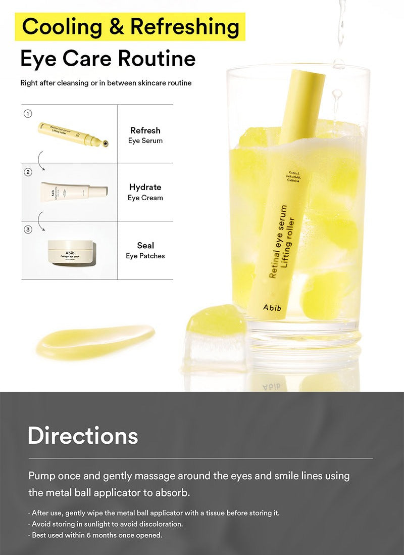 Abib Retinal Eye Serum Lifting Roller