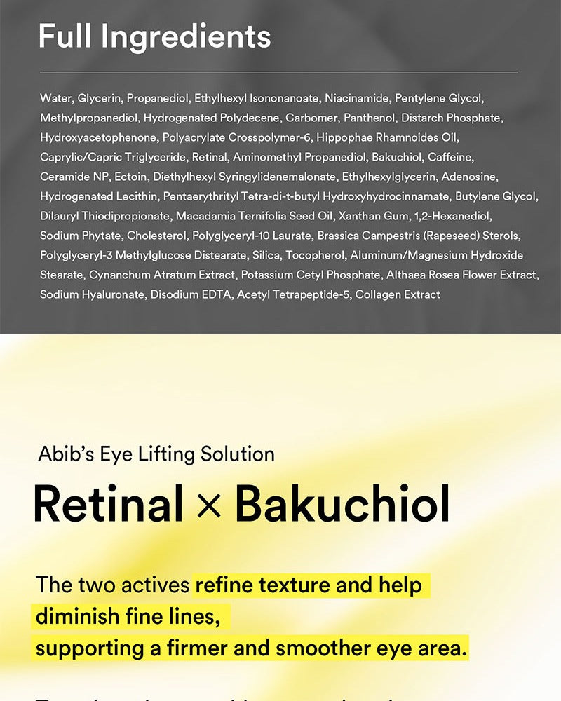 Abib Retinal Eye Serum Lifting Roller