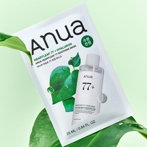 Anua Heartleaf 77 Soothing Mask 25ml (4 Sheets)