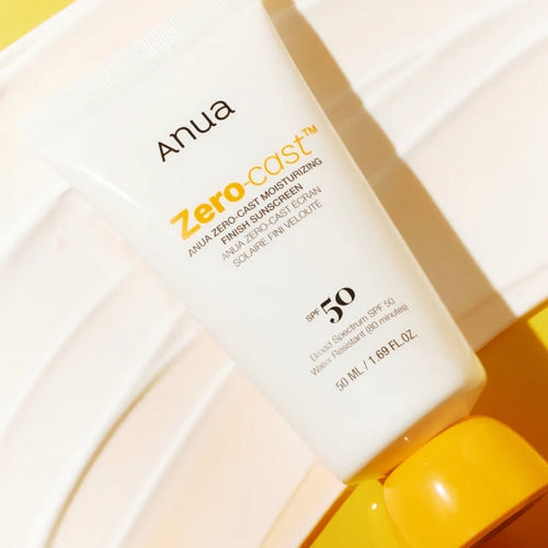 Anua Zero-Cast Moisturizing Finish Sunscreen SPF 50