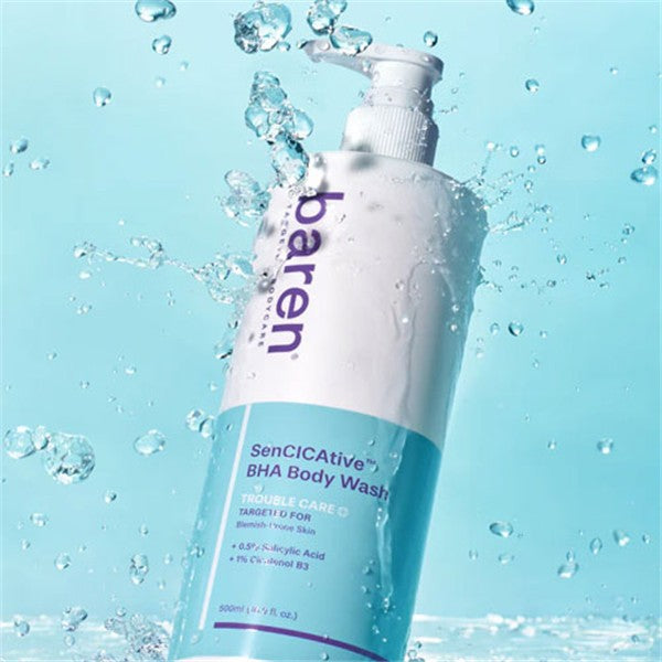 BAREN SenCICAtive BHA Body Wash 500ml