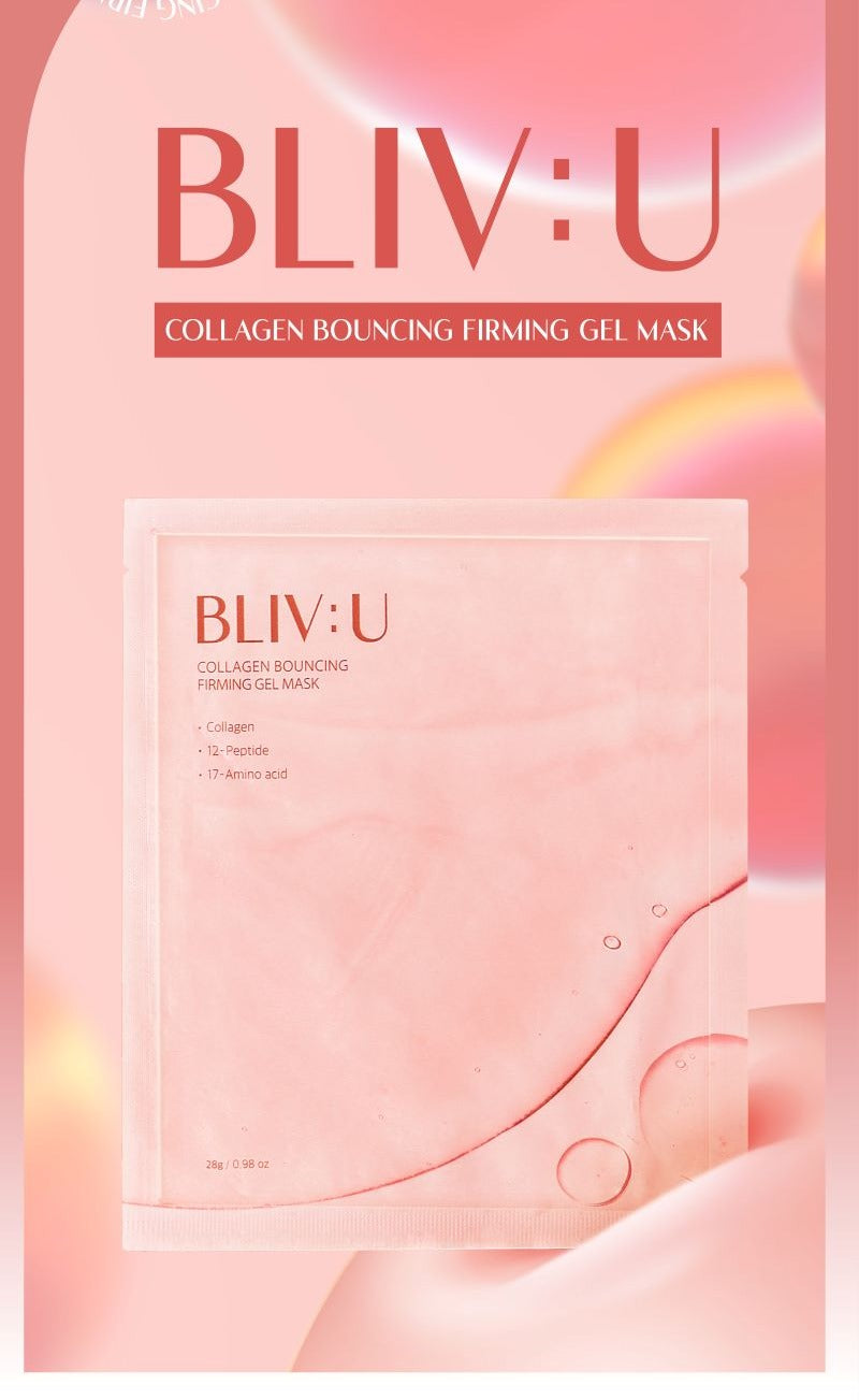BLIV:U Collagen Bouncing Firming Gel Mask 28g