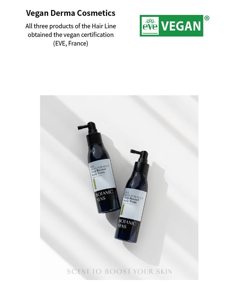 BOTANICSENS Ph.D. Regen Formula Deep Rooted Scalp Tonic 150ml