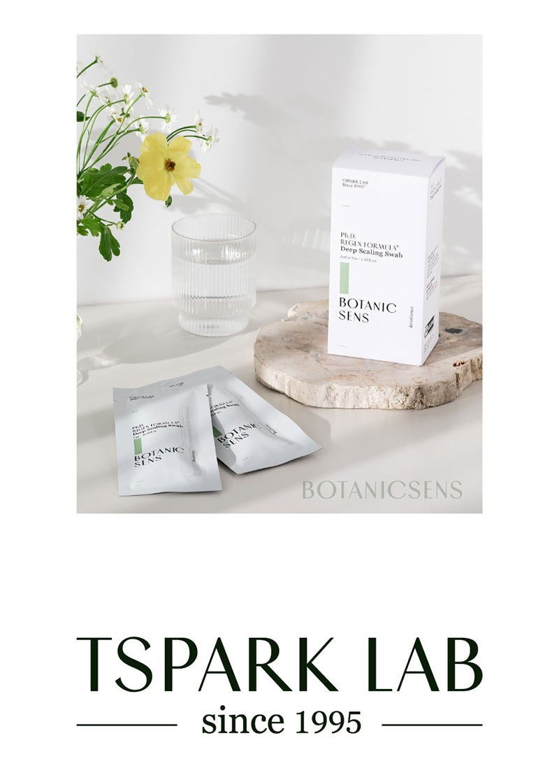 BOTANICSENS Ph.D. Regen Formula Deep Scaling Swab (2 Swabs × 7 Sets)
