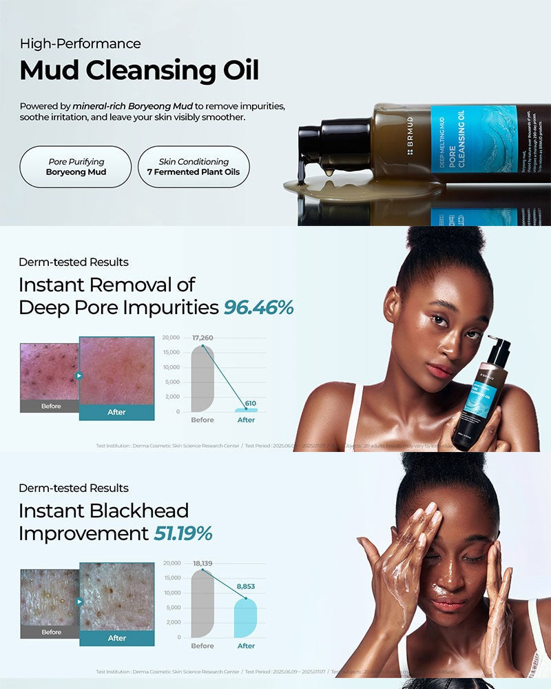 BRMUD Deep Melting Mud Pore Cleansing Oil 200ml