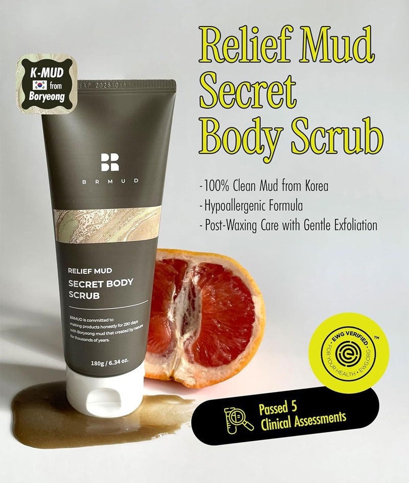 BRMUD Relief Mud Secret Body Scrub 180g