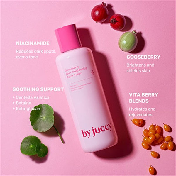 BY JUCCY Gooseberry Juicy Brightening Boost Toner 150ml