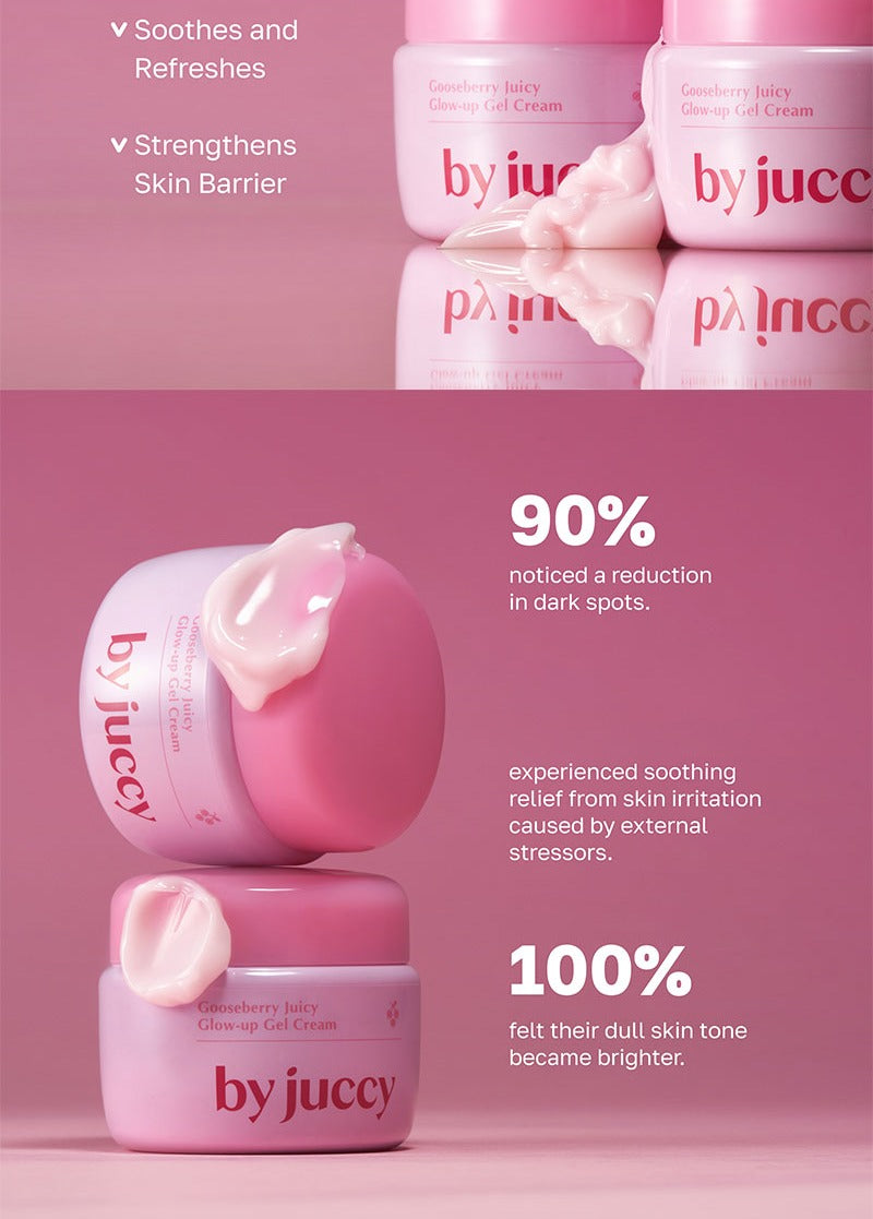 BY JUCCY Gooseberry Juicy Glow-Up Gel Cream 55ml