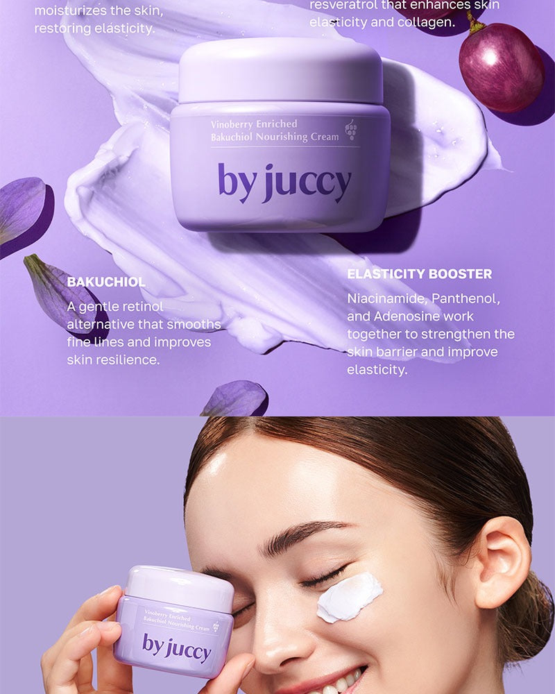 BY JUCCY Vinoberry Enriched Bakuchiol Nourishing Cream 55ml