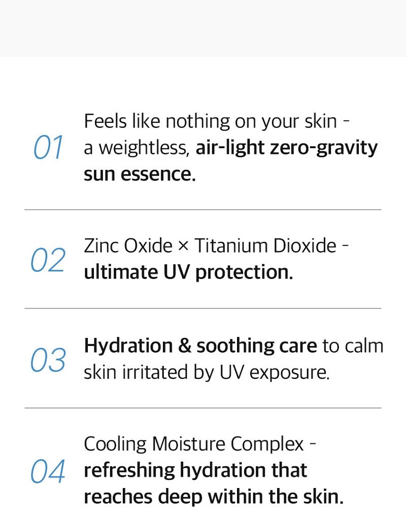 Bad Skin Zero Gravity Sun Essence SPF50+ PA++++ 50ml