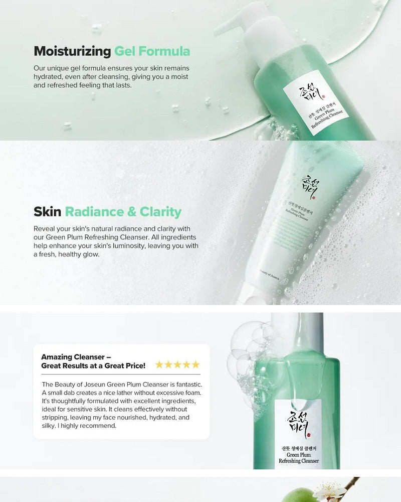 Beauty of Joseon Green Plum Refreshing Cleanser 200ml