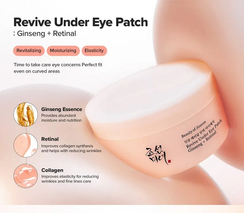 Beauty of Joseon Revive Under Eye Patch 93g (60 ea)