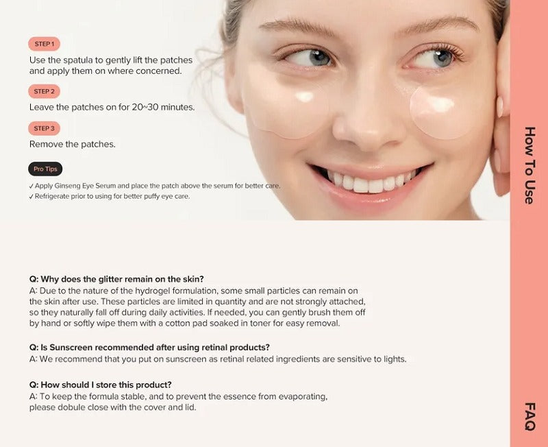 Beauty of Joseon Revive Under Eye Patch 93g (60 ea)
