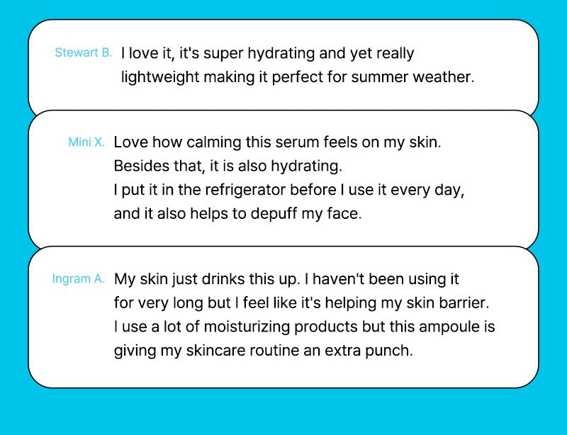 By Wishtrend Blue Oasis Aloe Hydrating Serum 30ml