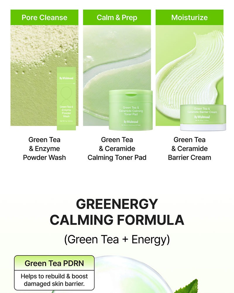 By Wishtrend GreenTea Greenergy Kit