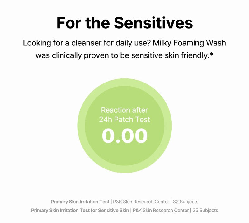 By Wishtrend Green Tea & Enzyme Milky Foaming Wash 140ml