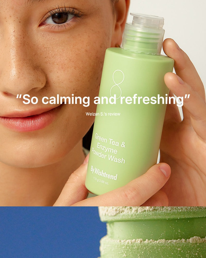 By Wishtrend Green Tea & Enzyme Powder Wash 110g