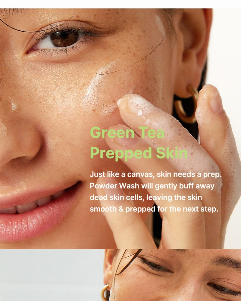 By Wishtrend Green Tea & Enzyme Powder Wash 110g