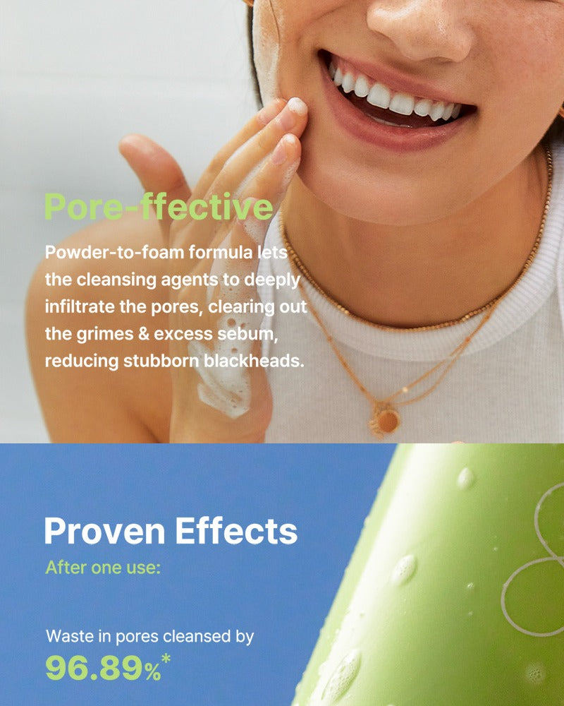 By Wishtrend Green Tea & Enzyme Powder Wash 110g