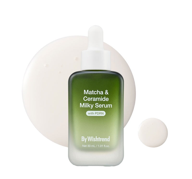 By Wishtrend Matcha & Ceramide Milky Serum 30ml