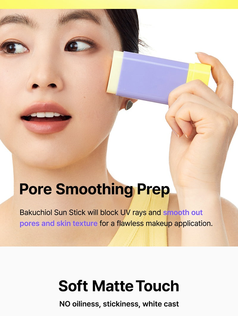 By Wishtrend Pore Smoothing Bakuchiol Sun Stick 18g
